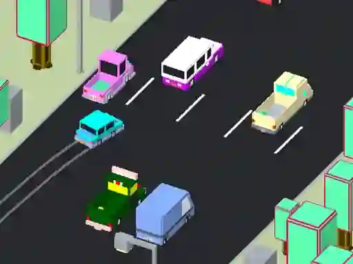 खेल Polygon Highway Drive ऑनलाइन