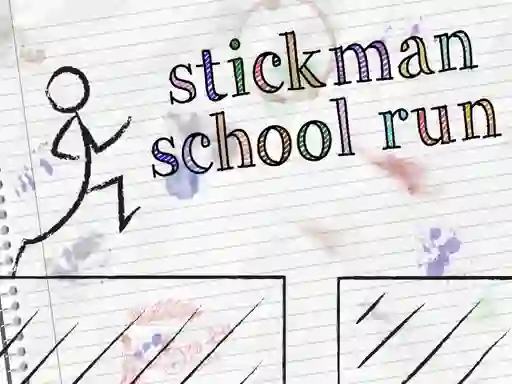 खेल Stickman School Run ऑनलाइन