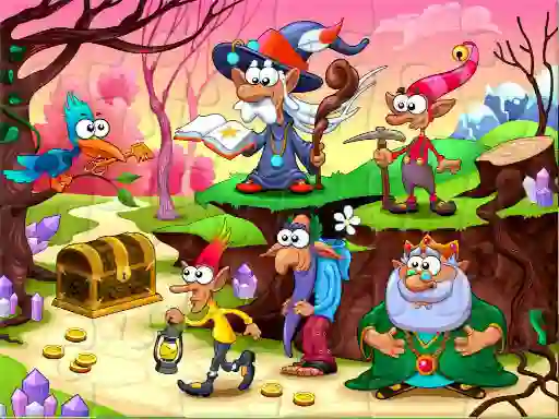 खेल Fantasy Jigsaw Deluxe ऑनलाइन