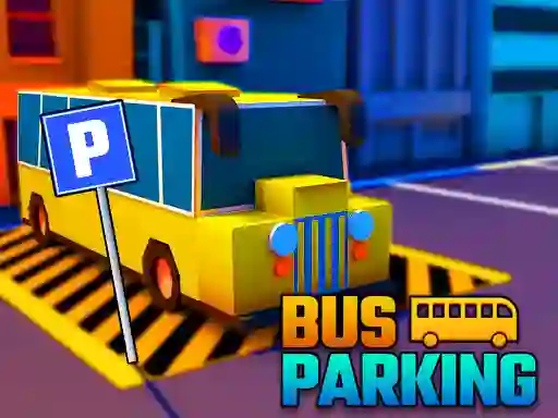 खेल Bus Parking City 3d ऑनलाइन