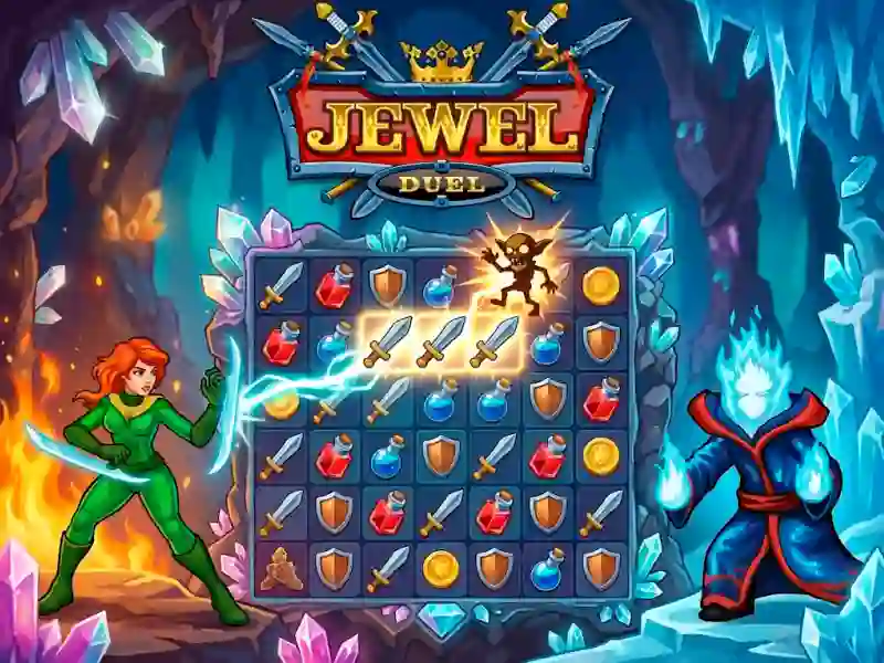 खेल Jewel Duel ऑनलाइन