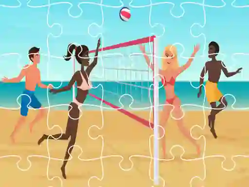 खेल Beach Volleyball Jigsaw ऑनलाइन