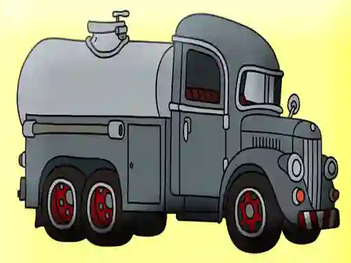 खेल Tank Trucks Coloring ऑनलाइन
