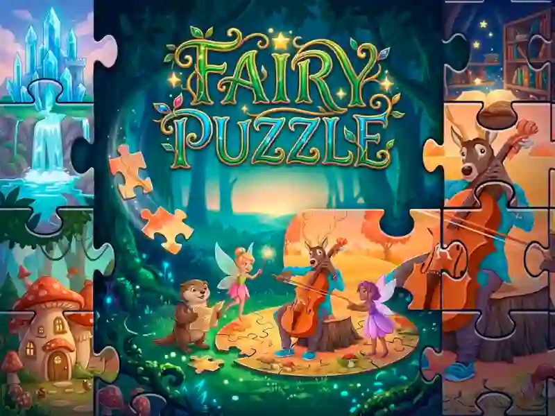 खेल Fairy puzzle ऑनलाइन