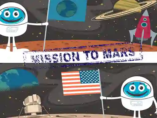 खेल Mission To Mars Differences ऑनलाइन