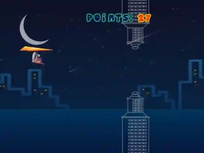 खेल Midnight Sky Runner ऑनलाइन