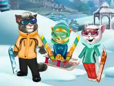 खेल Cats Winter Fun ऑनलाइन