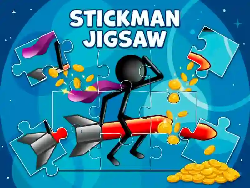 खेल Stickman Jigsaw ऑनलाइन