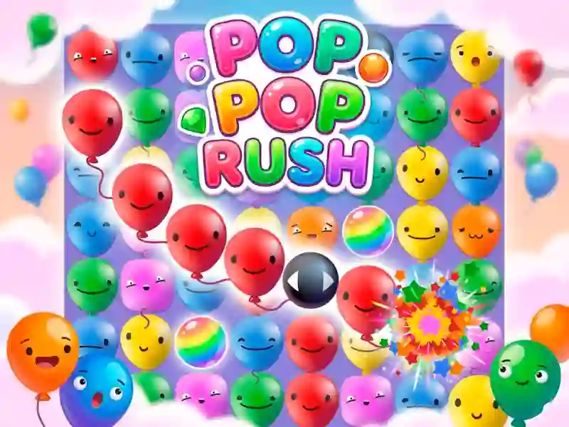 खेल Pop Pop Rush ऑनलाइन