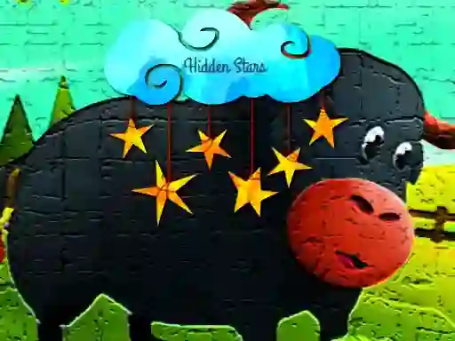 खेल Cartoon Hidden Stars ऑनलाइन