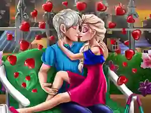 खेल Ice Queen Romantic Date ऑनलाइन
