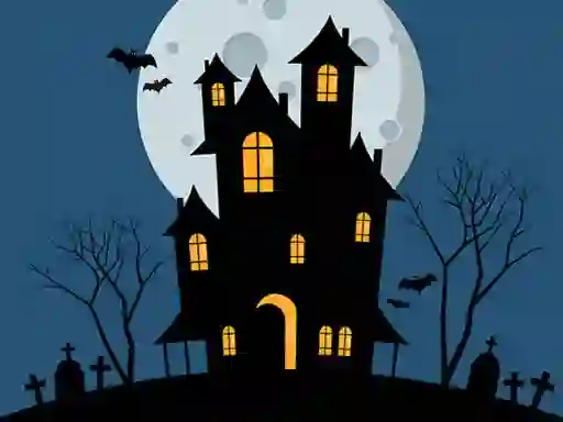 खेल Halloween Night Match 3 ऑनलाइन