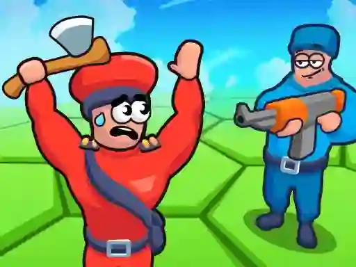 खेल Tile Hex World: Red vs Blue ऑनलाइन