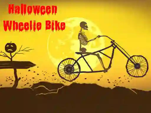 खेल Halloween Wheelie Bike ऑनलाइन