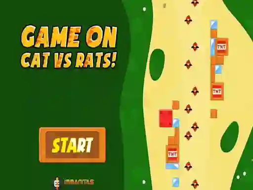 खेल Game On Cat vs Rats! ऑनलाइन