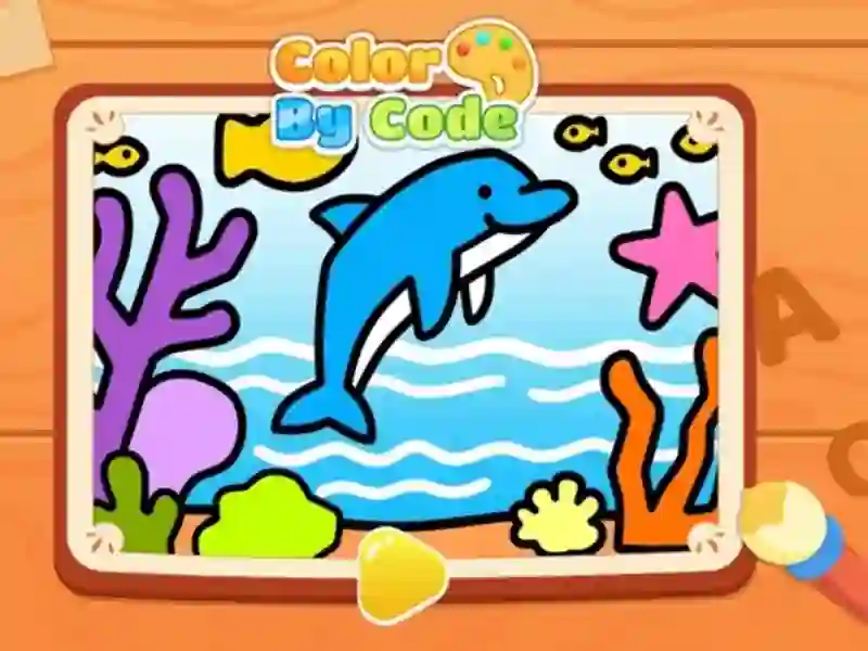 खेल Color By Code: Dolphin ऑनलाइन