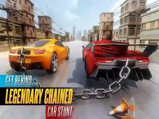 खेल Chained Car Stunts Race Mega Ramp ऑनलाइन