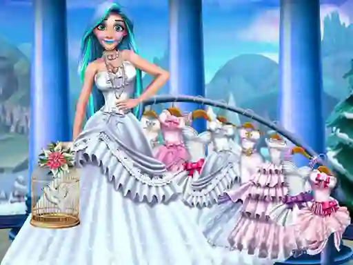 खेल Princess Snow Wedding ऑनलाइन