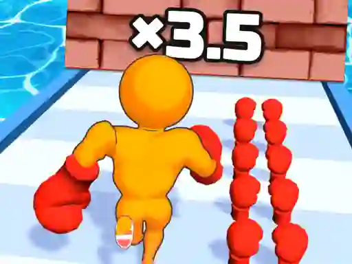 खेल Muscle Man Rush ऑनलाइन