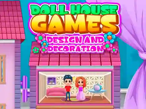 खेल Doll House Games Design and Decoration ऑनलाइन