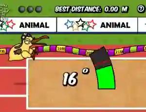 खेल Animal Olympics Triple Jump ऑनलाइन