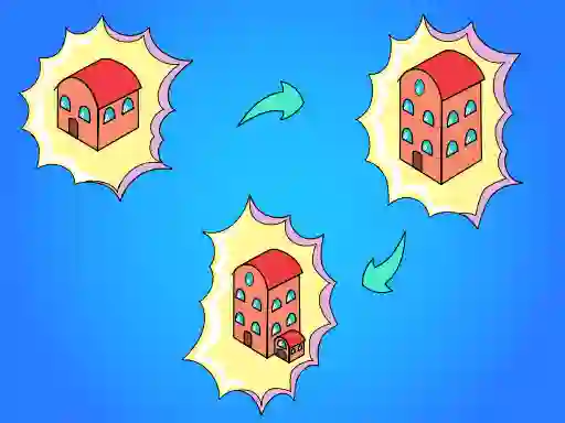 खेल Idle Merge City ऑनलाइन