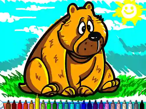 खेल Coloring Book Animals ऑनलाइन