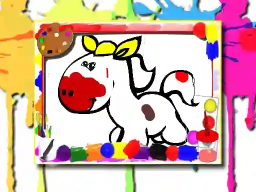 खेल Horse Coloring Book ऑनलाइन