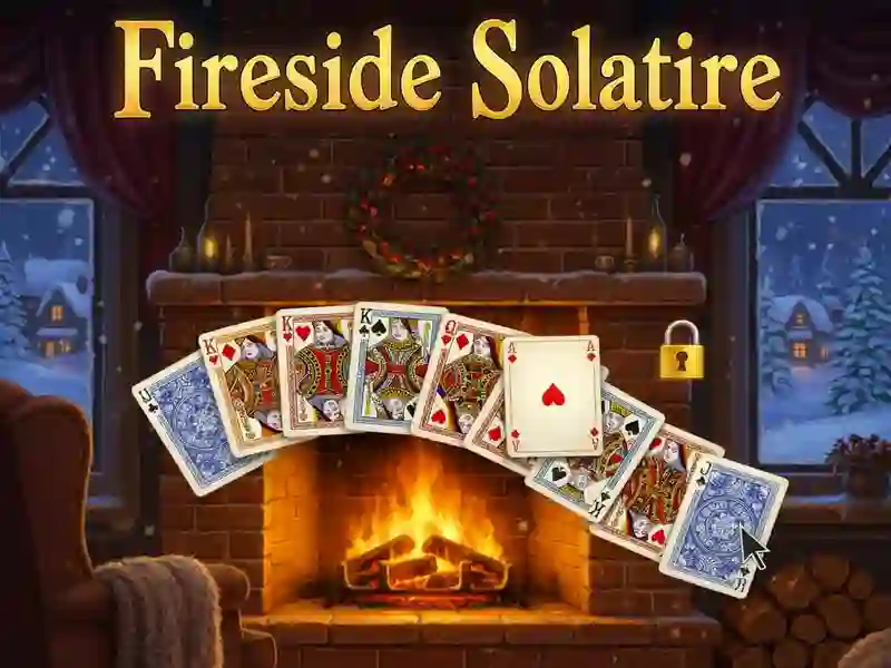 खेल Fireside Solitaire ऑनलाइन
