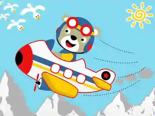 खेल Friendly Airplanes For Kids Coloring ऑनलाइन