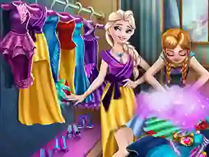 खेल Ice Kingdom Wardrobe Cleaning ऑनलाइन