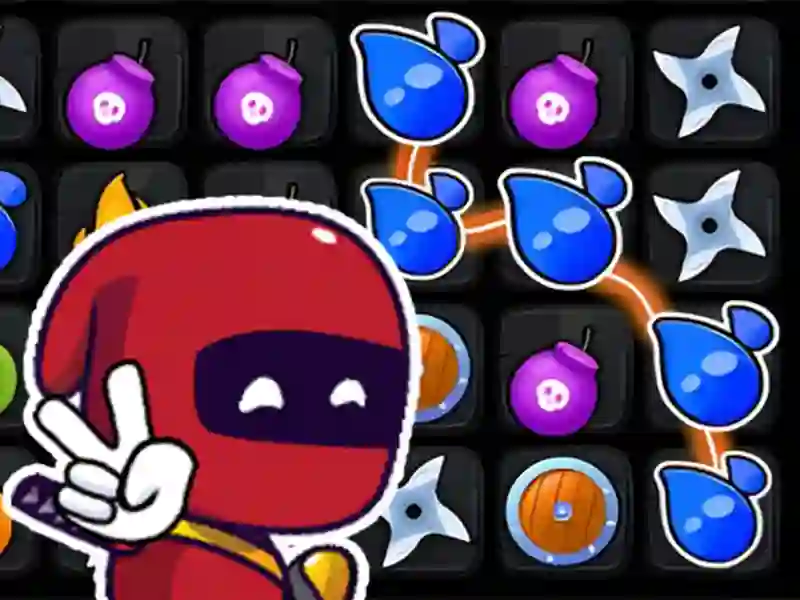 खेल Ninja Spell Match ऑनलाइन