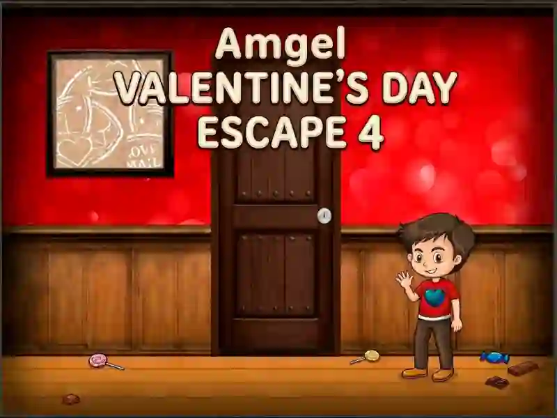 खेल Amgel Valentine's Day Escape 4 ऑनलाइन