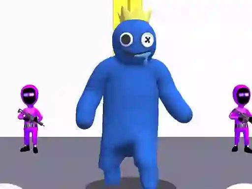 खेल Friends Rainbow Survival Race ऑनलाइन