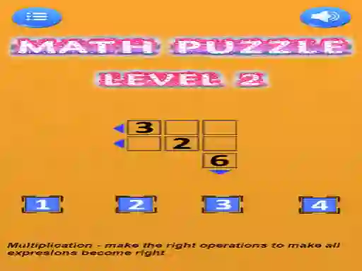 खेल Math puzzle ऑनलाइन