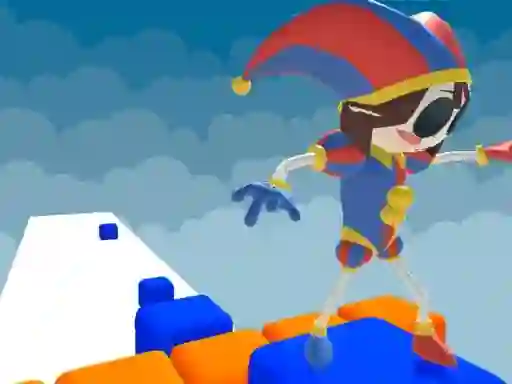 खेल Digital Circus Tower Runner ऑनलाइन