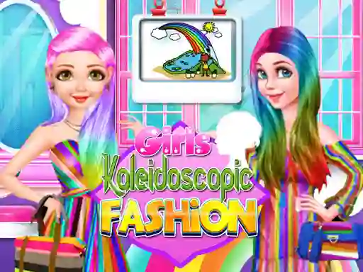 खेल Girls Kaleidoscopic Fashion ऑनलाइन