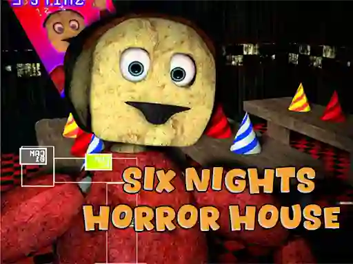 खेल Six Nights at Horror House ऑनलाइन