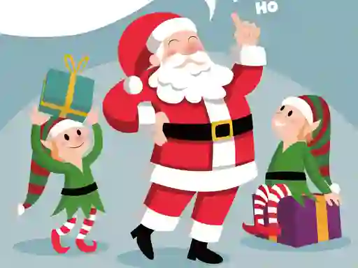खेल Santa Merry Xmas Puzzle ऑनलाइन