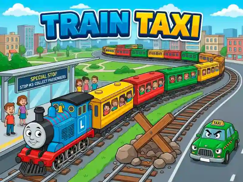 खेल Train Taxi ऑनलाइन