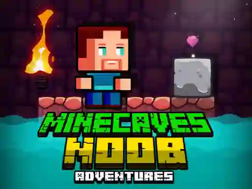 खेल Minecaves Noob Adventure ऑनलाइन