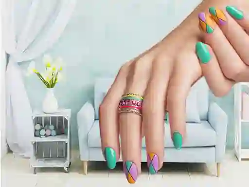 खेल Nail Art Puzzle ऑनलाइन