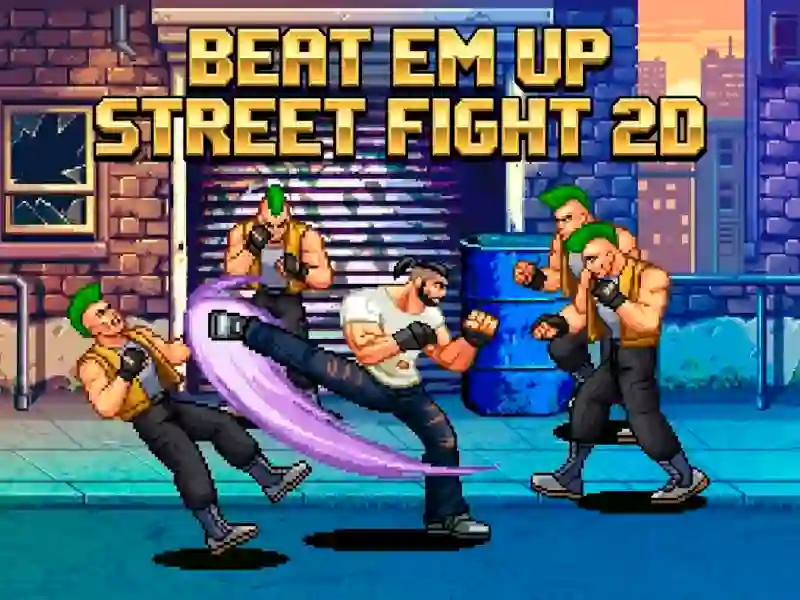 खेल Beat Em Up Street Fight 2d ऑनलाइन