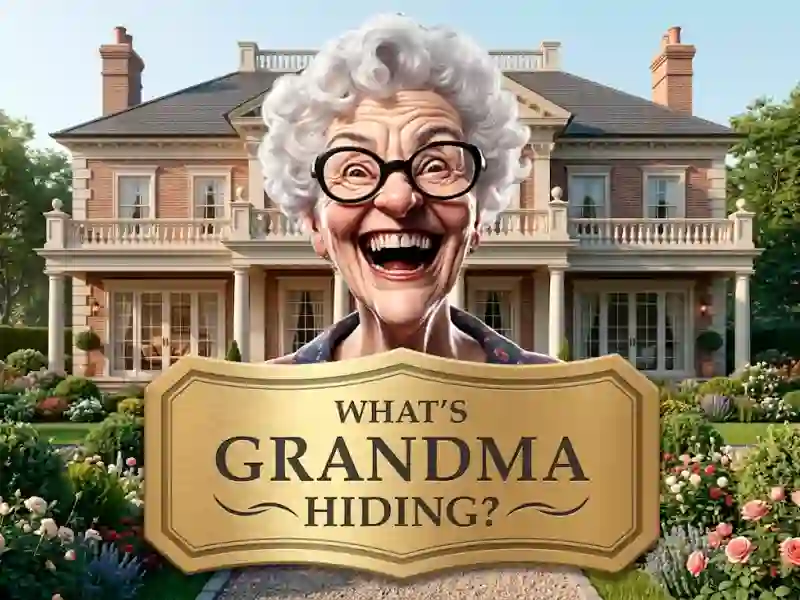 खेल What's Grandma Hiding ऑनलाइन