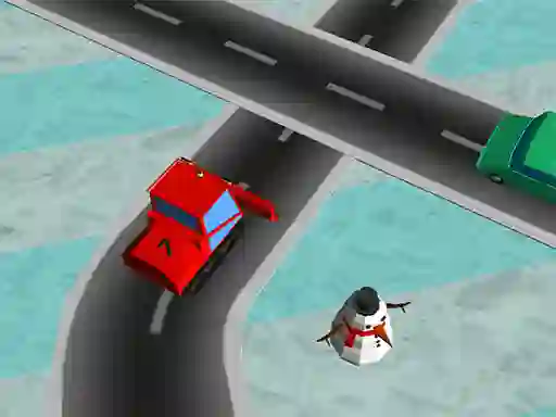 खेल Traffic Run Christmas ऑनलाइन