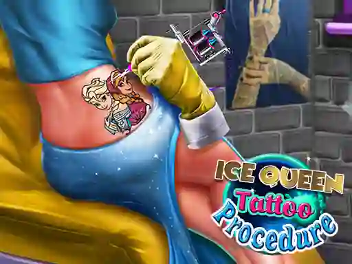 खेल Ice Queen Tattoo Procedure ऑनलाइन