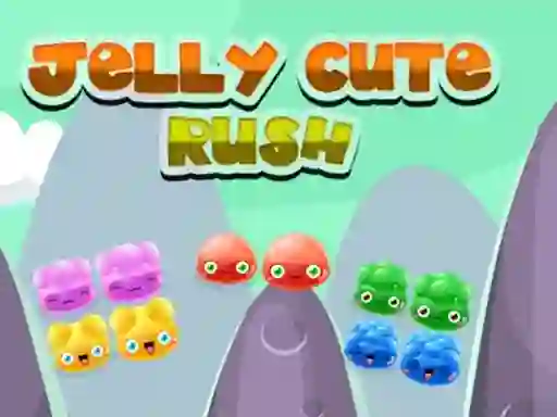 खेल Cute Jelly Rush ऑनलाइन