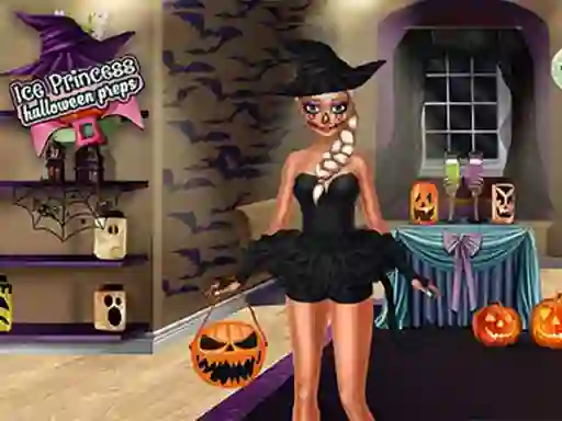 खेल Ice Princess Halloween Preps ऑनलाइन