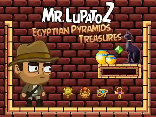 खेल Mr Lupato 2: Egyptian Pyramids Treasures ऑनलाइन