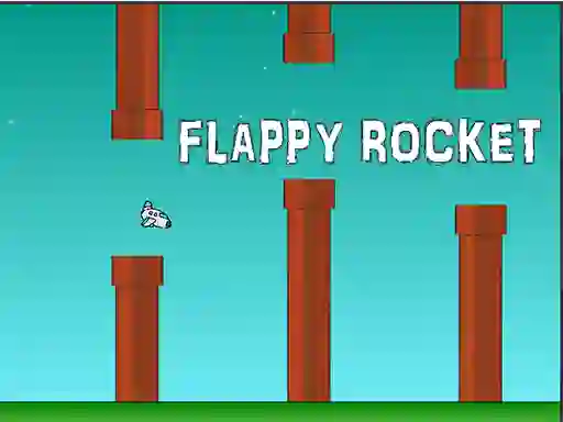 खेल Flappy Rocket ऑनलाइन